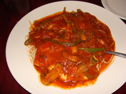 Chicken cacciatore